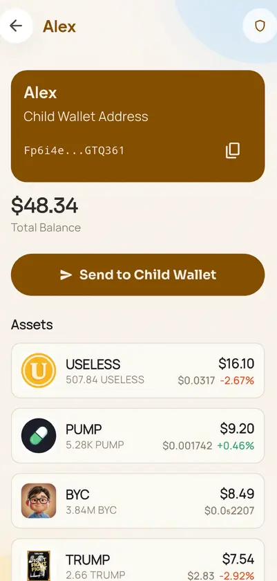 Benny Wallet screenshot 2