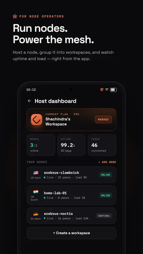 Erebrus VPN screenshot 6