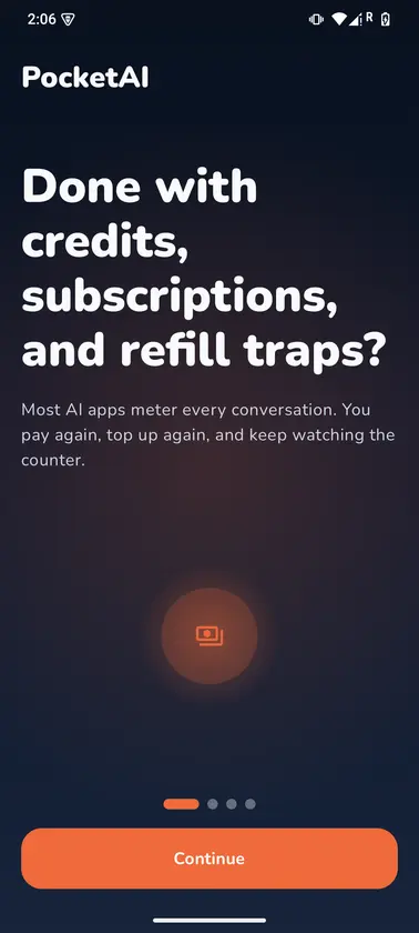 Pocket AI - Local LLM screenshot 1
