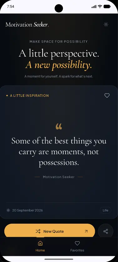 motivation seeker screenshot 3