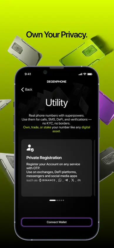 Degenphone screenshot 1