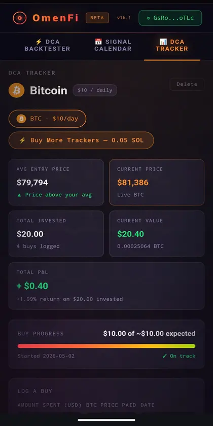 OmenFi screenshot 4