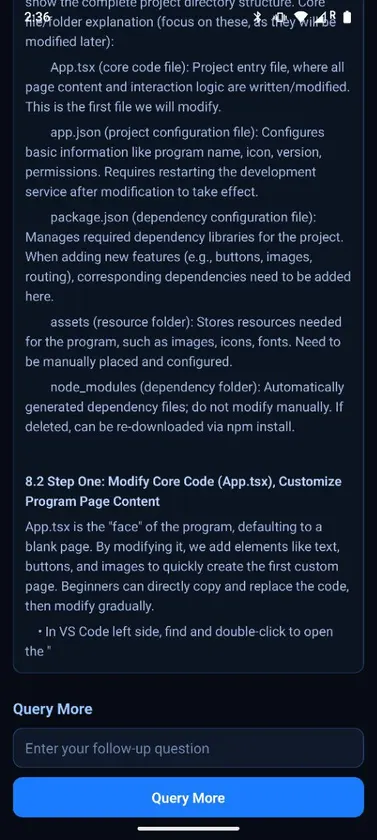 seeker dev setup screenshot 4