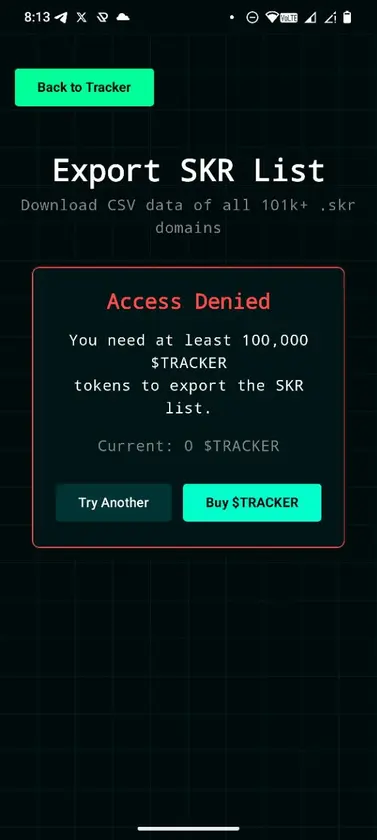 Seeker Tracker screenshot 4