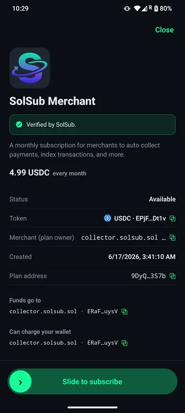 SolSub screenshot 3