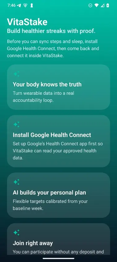 vitastake screenshot 1