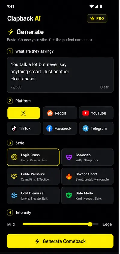 clapper ai screenshot 1