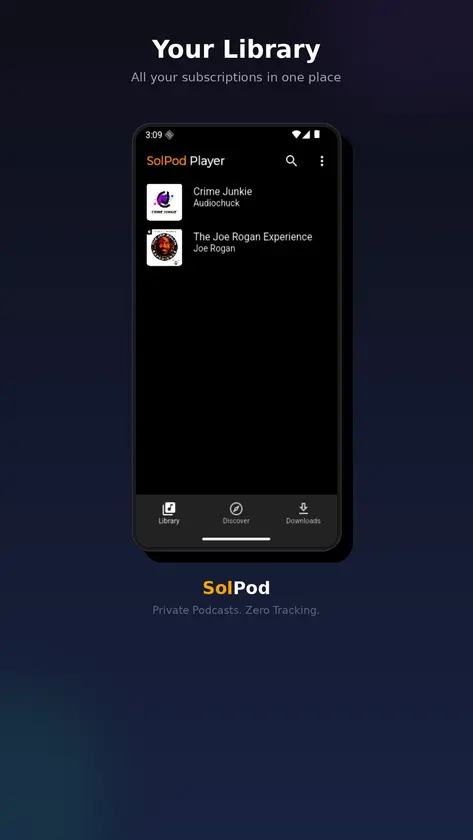SolPod Player screenshot 2