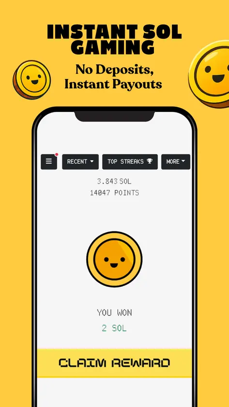 Degen Coin Flip screenshot 1