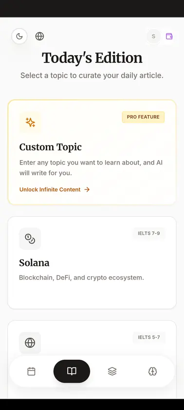 LinguaFlow screenshot 1