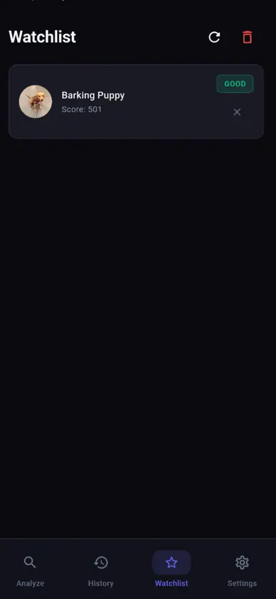 RugLens screenshot 5