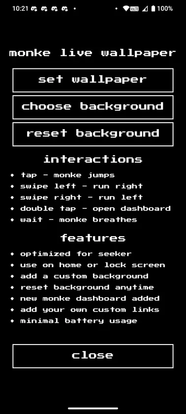 Monke Live Wallpaper screenshot 2