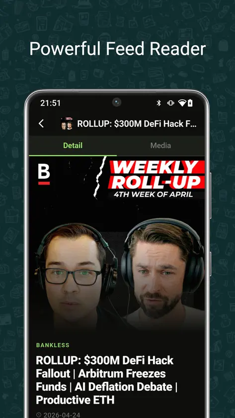 CuraFeed screenshot 3