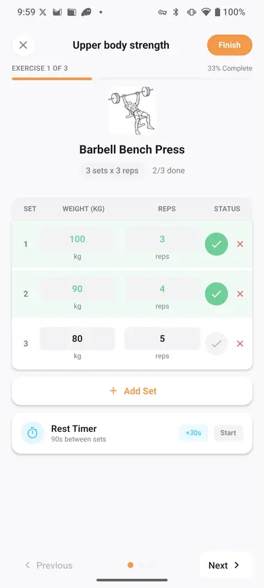WorkoutBro screenshot 1