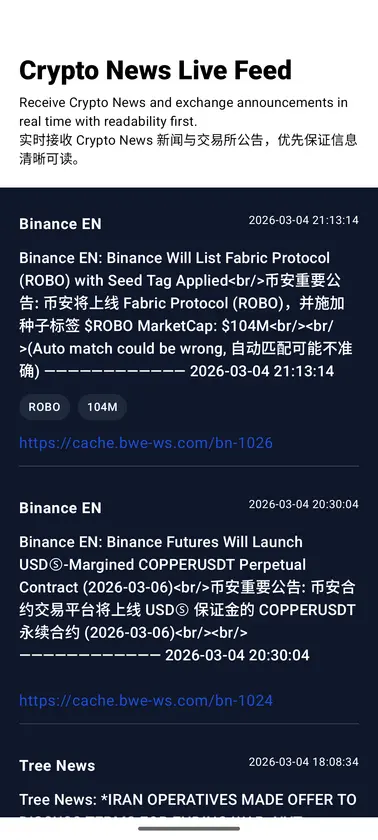 crypto News Push screenshot 2