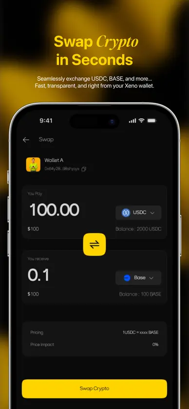 Xeno Wallet screenshot 3