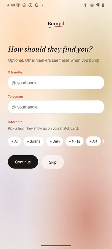 Bumpd screenshot 4