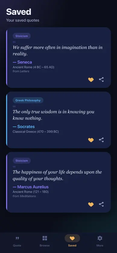 Sol Quotes screenshot 3
