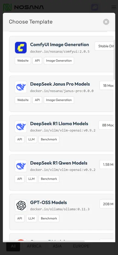 Nosana Dashboard screenshot 4