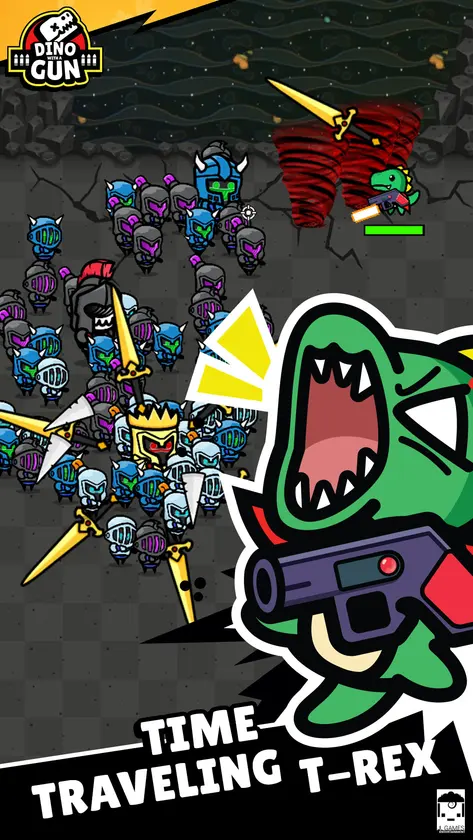 Dino with a Gun screenshot 1