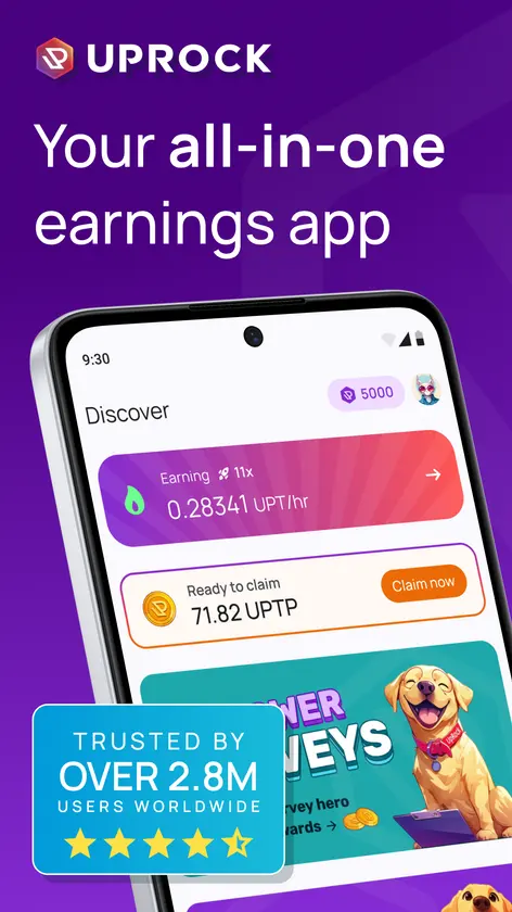 UpRock: DePIN AI Rewards screenshot 1
