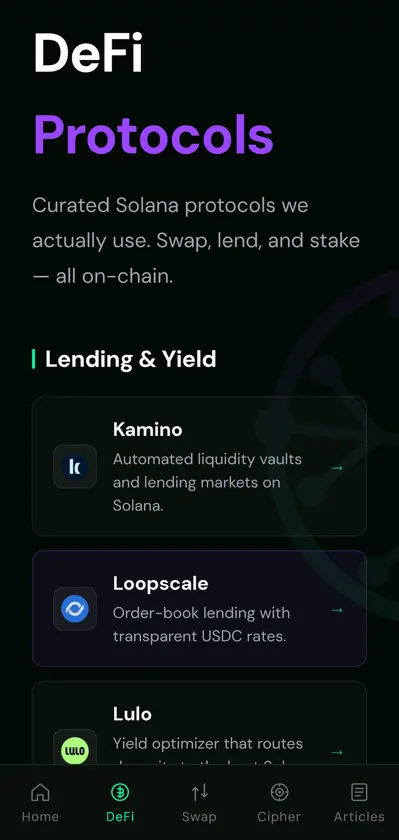 DeFi the System screenshot 2