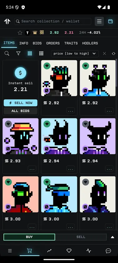 Tensor: Pro NFT Trading screenshot 2
