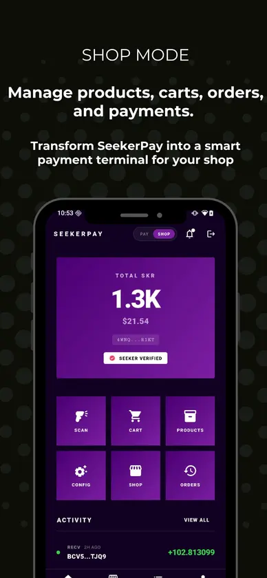 Seeker PAY screenshot 2