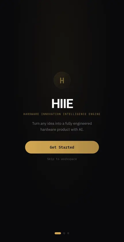 HIIE, from Arthur Labs screenshot 1
