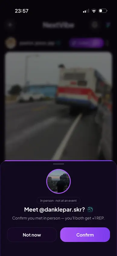 NextVibe screenshot 3