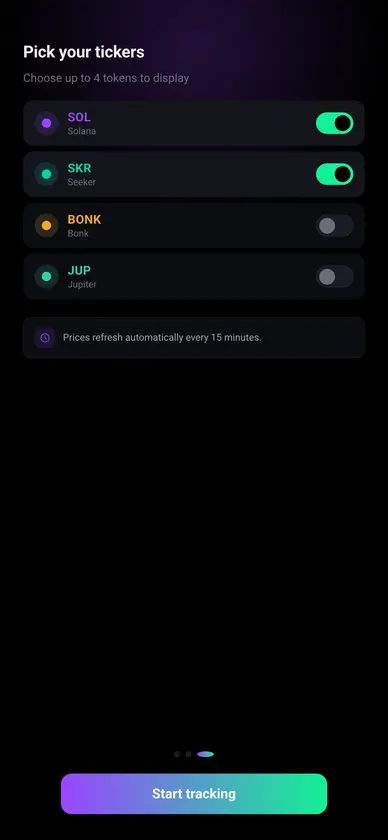 Sol Price Widget screenshot 8