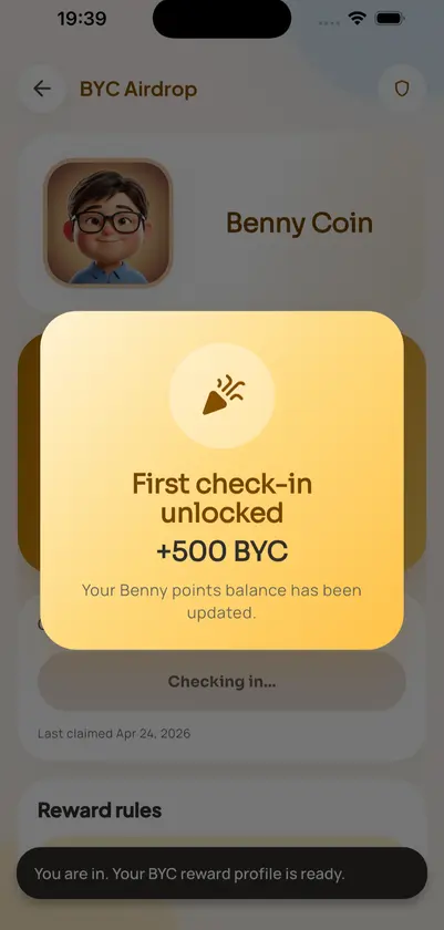Benny Wallet screenshot 3