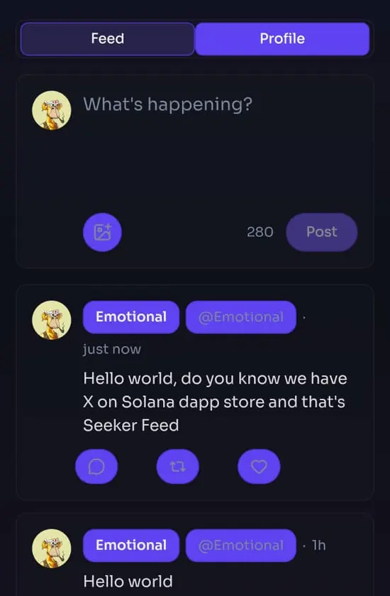 Seeker Feed screenshot 3