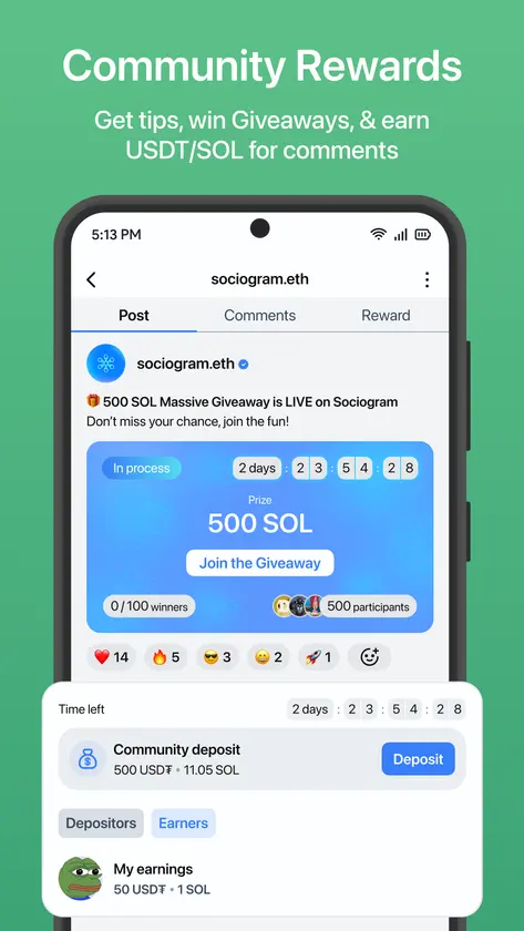 Sociogram screenshot 2