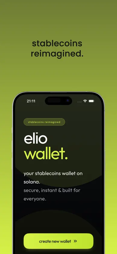 elio wallet screenshot 1