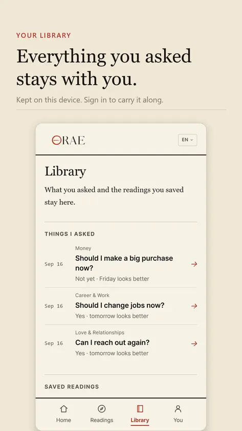 ORAE: K-Astrology & Tarot screenshot 7