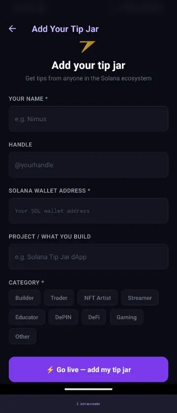 TipJar screenshot 2