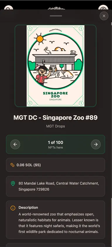 MyGeoTokens screenshot 3