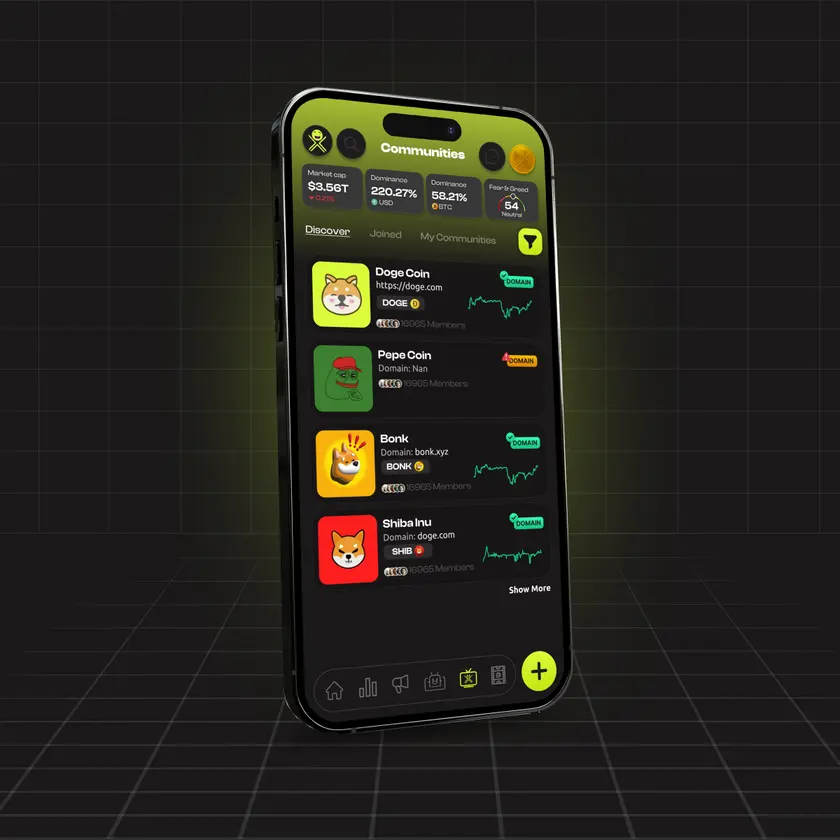 memesX - Meme Coins Platform screenshot 3