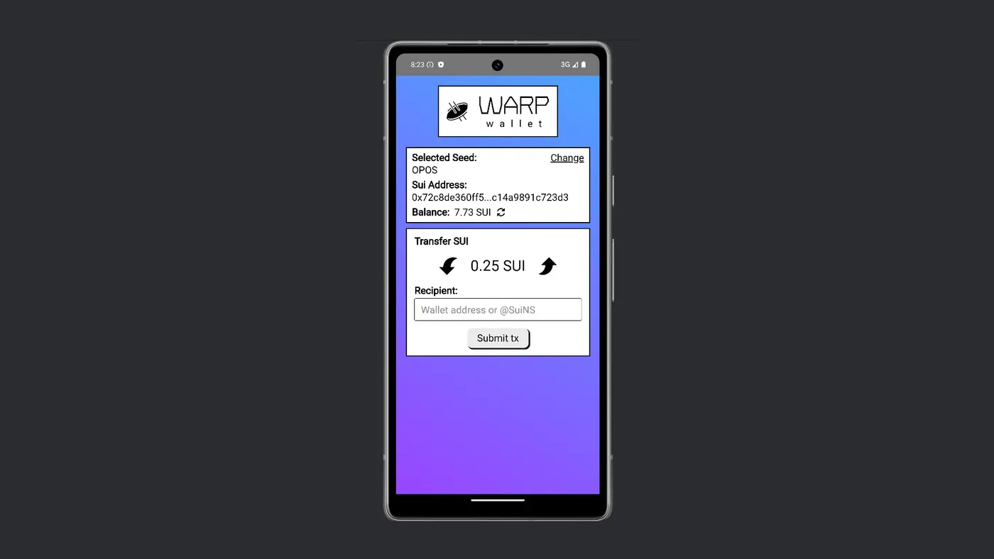 Warp screenshot 3