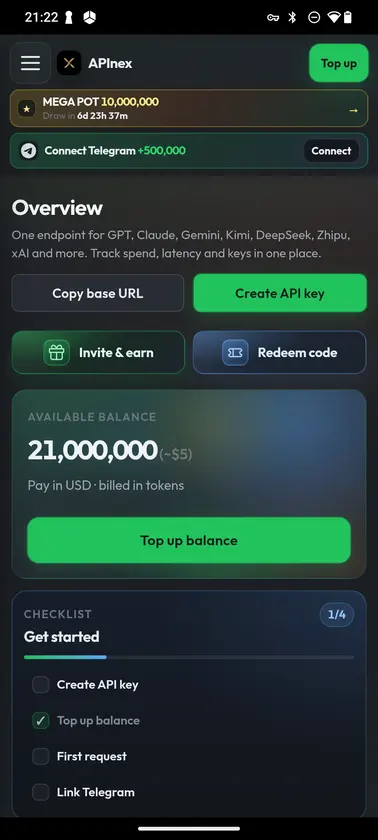 APInex screenshot 1