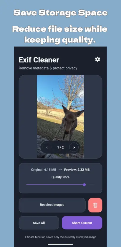 Exif Cleaner for Seeker screenshot 3