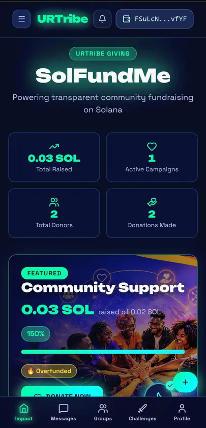 URTribe screenshot 1