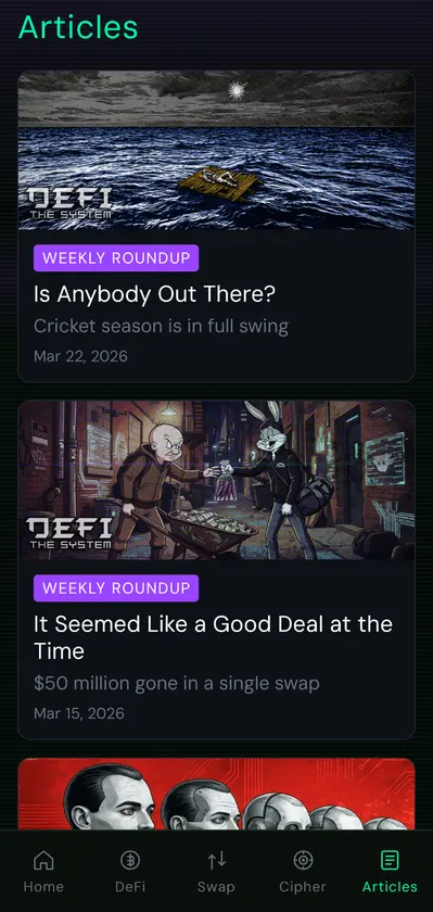 DeFi the System screenshot 5