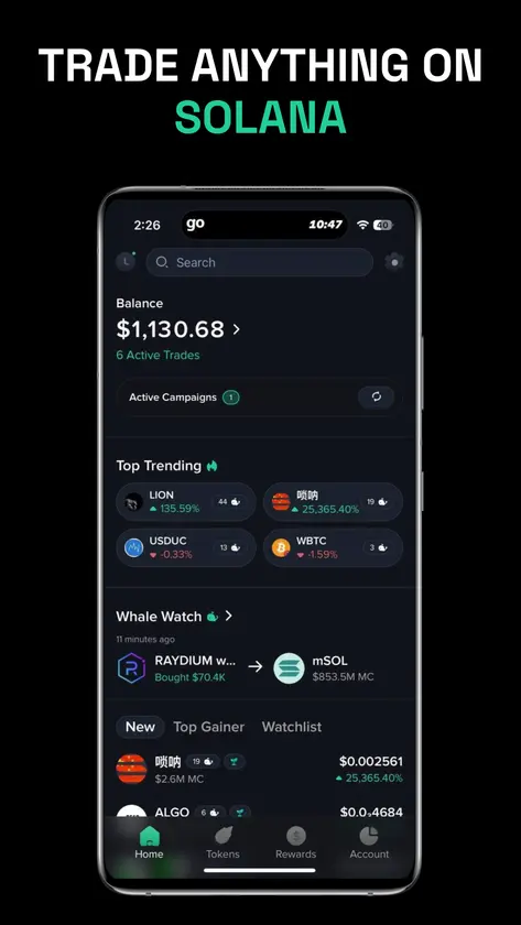 Moby: Trade Crypto screenshot 2