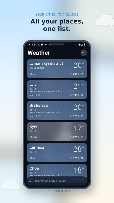 Seeker Weather screenshot 2