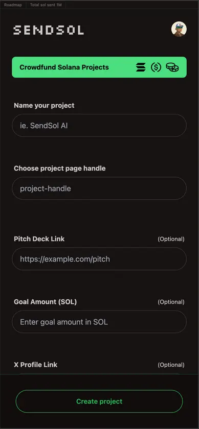 SendSol screenshot 2