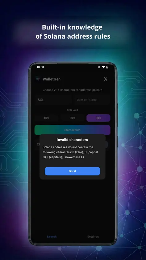 WalletGen screenshot 3