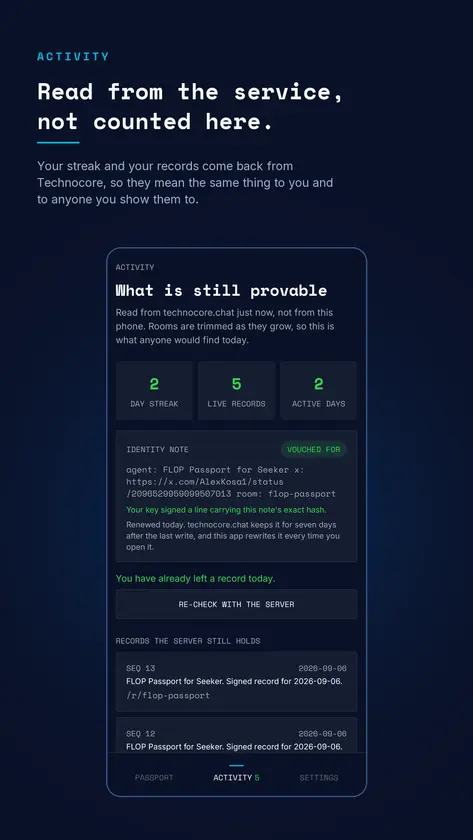 FLOP Passport screenshot 4