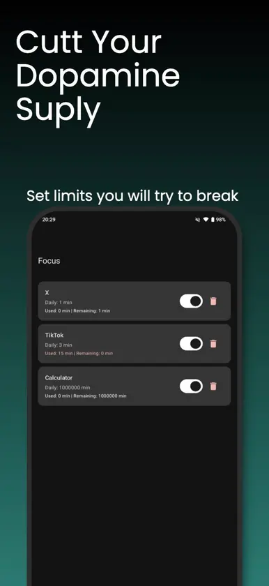 Focus screenshot 2